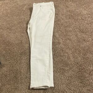 White Everlane Skinny Jeans